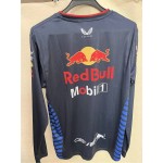 T-Shirt Manche Longue Oracle Red Bull Racing F1 Team Unisex Bleu Ciel