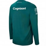 T-shirt manches longues Aston Martin Cognizant F1 2024 Homme