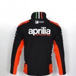 Veste Softshell Aprilia Homme 2025 Moto GP Blouson Moto Aprilia Racing Team Noir