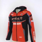 Veste Softshell Capuche Ducati Homme 2025 MotoGP Blouson Coupe Vent DCT7