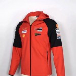 Veste Softshell Capuche Ducati Homme 2025 MotoGP Blouson Coupe Vent DCT8