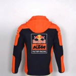 Veste Softshell Capuche Red Bull KTM Racing 2025 MotoGP Blouson Homme RB57