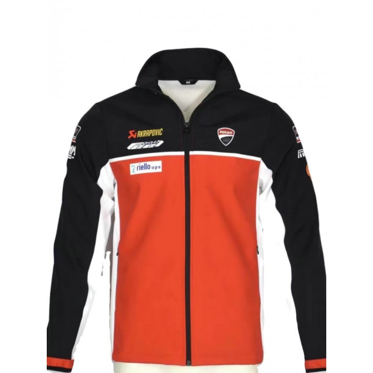 Veste Softshell Ducati Homme 2025 Moto GP Blouson Coupe Vent DCT5