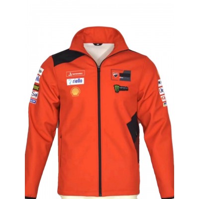 Veste Softshell Ducati Homme 2025 Moto GP Blouson Coupe Vent DCT6