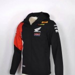 Veste Softshell Honda HRC Homme 2025 Blouson Capuche Coupe Vent Moto Cross HA44