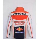 Veste Softshell Honda HRC Homme 2025 MotoGP Blouson Coupe Vent HR103