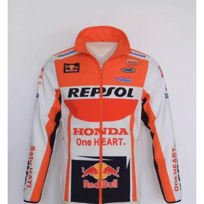 Veste Softshell Honda HRC Homme 2025 MotoGP Blouson Coupe Vent HR103