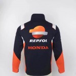 Veste Softshell Honda HRC Homme 2025 MotoGP Blouson Coupe Vent HR253