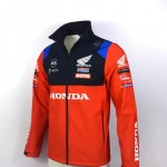 Veste Softshell Honda HRC Homme 2025 MotoGP Blouson Coupe Vent HR328