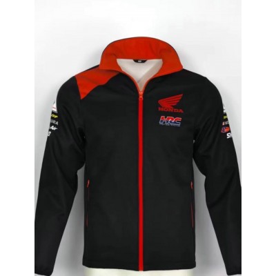 Veste Softshell Honda HRC Homme 2025 MotoGP Blouson Coupe Vent HR408