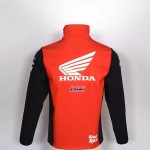 Veste Softshell Honda HRC Homme 2025 MotoGP Blouson Coupe Vent HR511