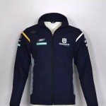 Veste Softshell Husqvarna Homme 2025 Blouson Moto GP Bleu Marine