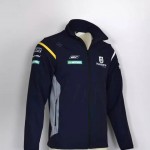 Veste Softshell Husqvarna Homme 2025 Blouson Moto GP Bleu Marine