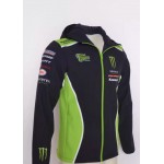 Veste Softshell Kawasaki Racing Capuche Homme 2025 Blouson MotoGP KW25