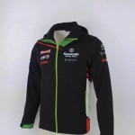 Veste Softshell Kawasaki Racing Capuche Homme 2025 Blouson MotoGP KW36