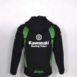 Veste Softshell Kawasaki Racing Capuche Homme 2025 Blouson MotoGP KW42