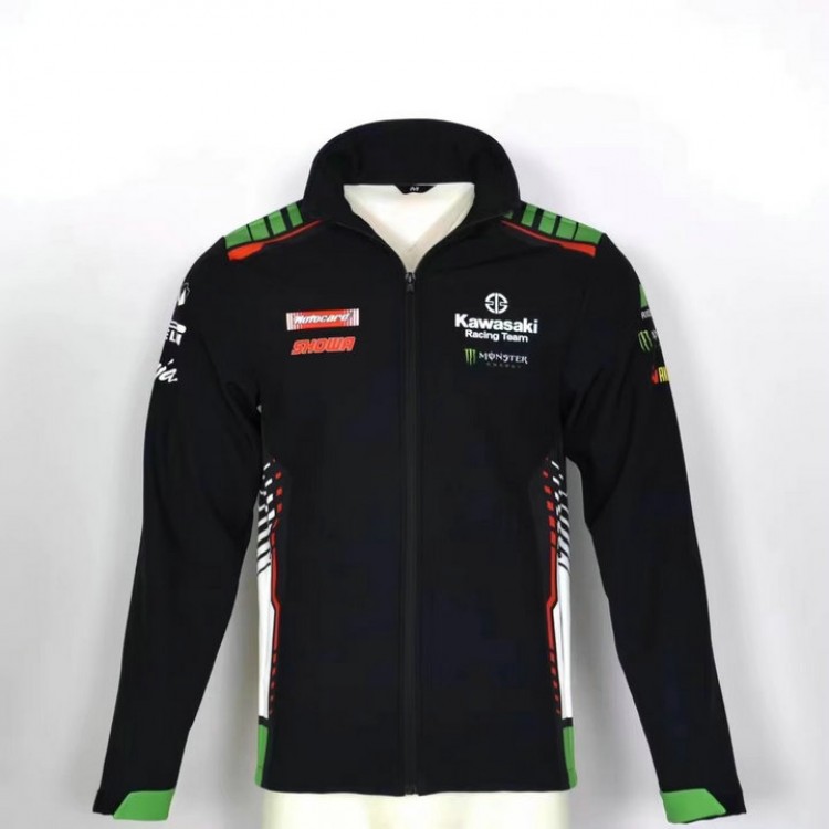 Veste Softshell Kawasaki Racing Team Homme 2025 Blouson MotoGP KW64