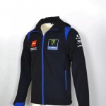 Veste Softshell Yamaha Capuche Homme 2025 MotoGP Coupe Vent Imperméable YA33