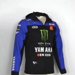 Veste Softshell Yamaha Capuche Homme 2025 MotoGP Coupe Vent Imperméable YA45