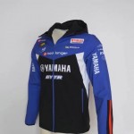 Veste Softshell Yamaha Capuche Homme Coupe Vent Imperméable YA25 Moto 2 En 1