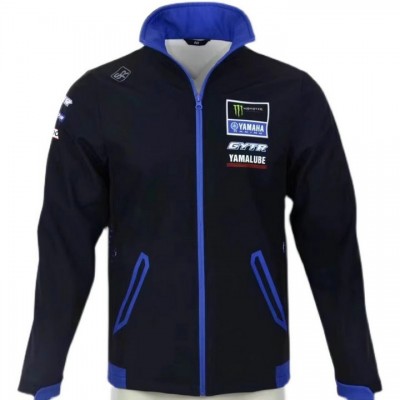 Veste Softshell Yamaha GYTR 2025 MotoGP Coupe Vent Imperméable Homme YA77