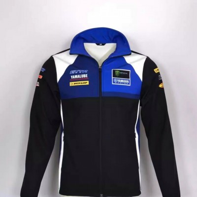 Veste Softshell Yamaha Homme 2025 MotoGP Coupe Vent Imperméable YA52