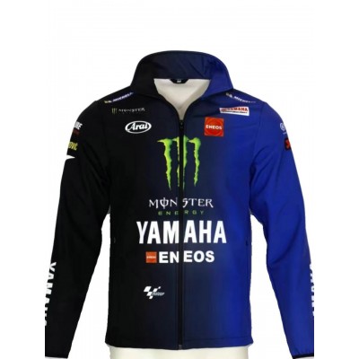 Veste Softshell Yamaha Homme 2025 MotoGP Coupe Vent Imperméable YA61