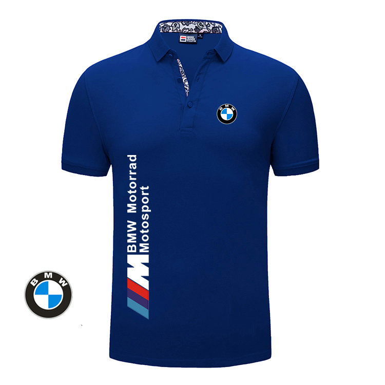 2022 Polo BMW Motorrad Motorsport Homme Coton Col Boutonné Manche Courte