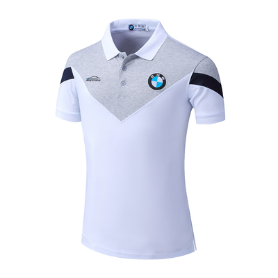 2022 Polo BMW Motorsport Piqué Contrastant Coton Homme Col Boutonné Regular Fit