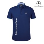 2022 Polo Mercedes Benz Homme Slim Coton Piqué Logo Mercedes-Benz Homme