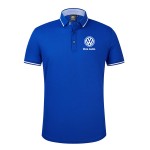 2022 Polo Volkswagen Homme Das Auto Coton Col Contrasté Slim Fit