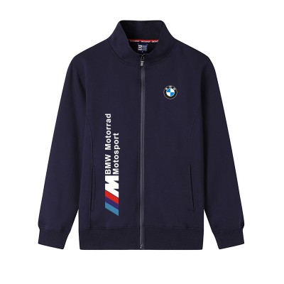 2022 Sweat BMW Motorrad Motorsport Homme Zippé Col Montant