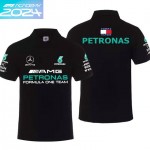 2024 Polo Mercedes-AMG Petronas Formula One Team Coton Homme