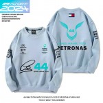 2024 Sweat shirt Mercedes AMG Petronas homme sans capuche