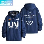 2024 Veste Alpine F1 Team Academy Coupe-vent Imperméable Homme