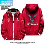 2024 Veste Mercedes AMG Petronas F1 No.44 Lewis Hamilton Capuche Homme