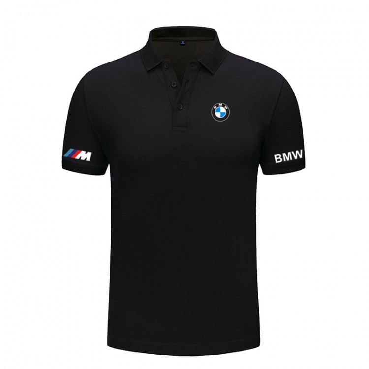 Polo BMW M Power Homme Manche Courte 2022 Coton Col Boutonné Slim Fit