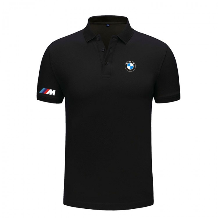 Polo BMW M Power Homme Slim Fit 2022 Coton Col Boutonné Manche Courte