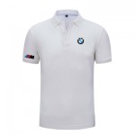 Polo BMW M Power Homme Slim Fit 2022 Coton Col Boutonné Manche Courte