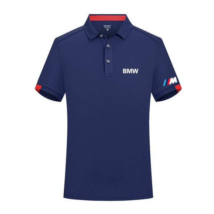 Polo BMW M Power Léger Séchage Rapide Homme Eté avec 3 Boutons