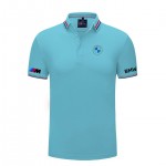 Polo BMW M Power Séchage Rapide pour Homme T-Shirts de Golf légers Hauts à Manches Courtes