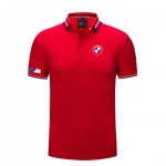 Polo BMW M Power Séchage Rapide pour Homme T-Shirts de Golf légers Hauts à Manches Courtes