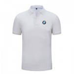 Polo Manche Courte BMW Homme 2022 Coton Col Boutonné Slim Fit