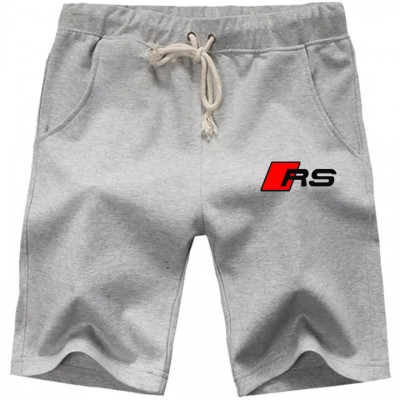 Short Jogging Audi Homme RS 2022 Coton Bermuda avec Poche