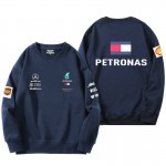 Sweatshirt Mercedes-AMG Petronas Motorsport Qualcomm Homme Coton Respirant