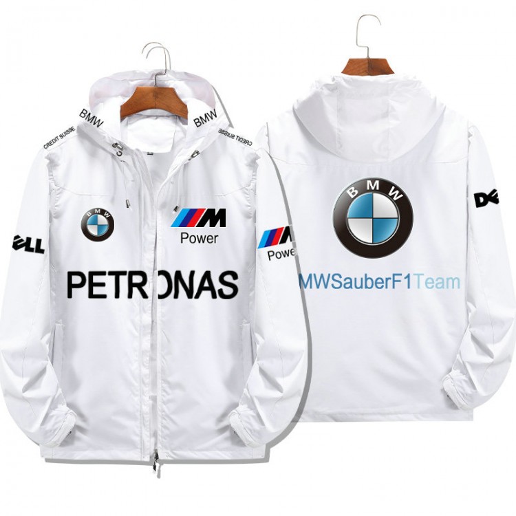 Veste BMW M Power Homme BMW SAUBER F1 Racing Team Capuche Coupe-vent