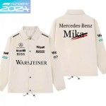 Veste Mercedes F1 Boss Team Mika 2024 Surchemise Homme